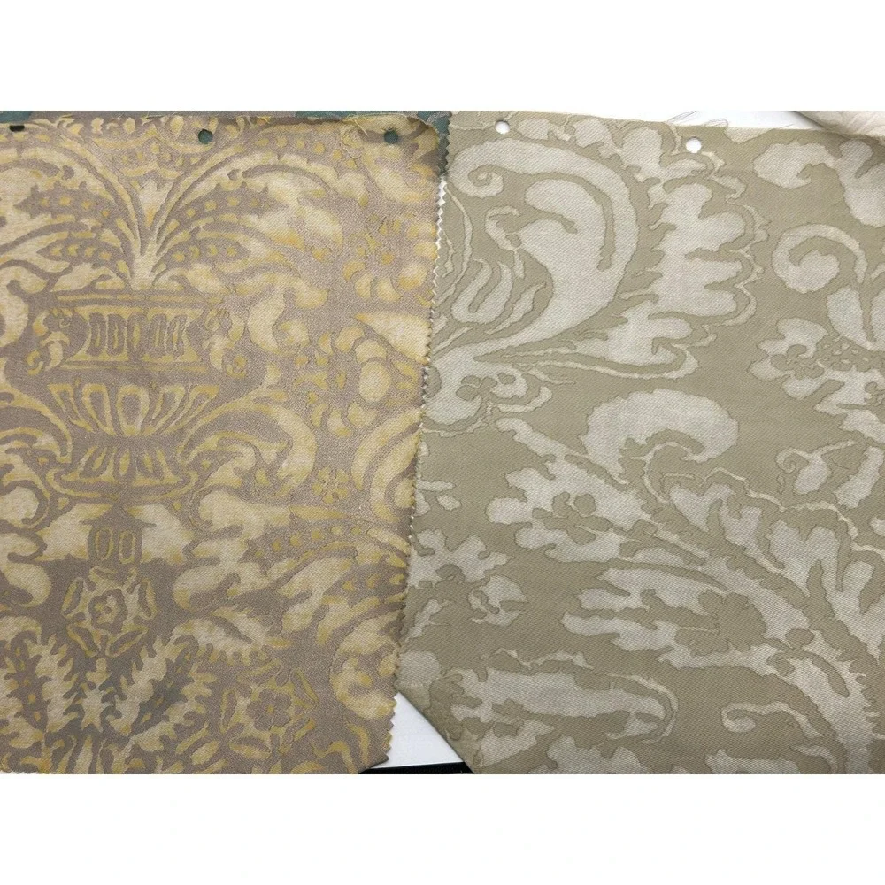 Vtg Seven Rare FORTUNY Sample Pieces - Hard to Find Patterns & Colors As Is